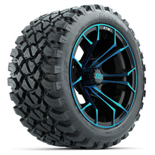 Set of (4) 14 in GTW Spyder Wheels with 23x10-14 GTW Nomad All-Terrain Tires Lakeside Buggies Parts and Accessories