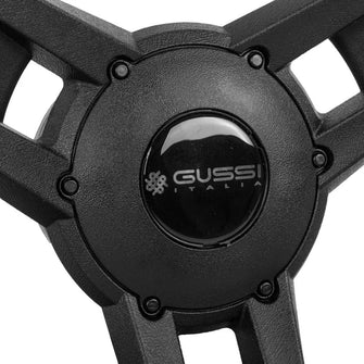 Gussi Italia® Giazza Black Steering Wheel Compatible with ICON Golf Car Models & AEV Golf Car Models Gussi Shop By Make