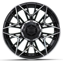 14&Prime; GTW&reg; Stellar Black with Machined Accents Wheel PN# 19-321