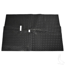 Lakeside Buggies Floor Mat, Diamond Plate Rubber, Black, Club Car DS 82+- ACC-0172 Lakeside Buggies NEED TO SORT