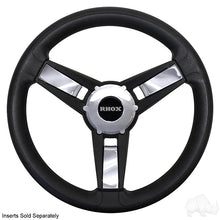 Lakeside Buggies Giazza Steering Wheel, Black, Club Car DS Hub 84+- ACC-SW151-CC Lakeside Buggies NEED TO SORT