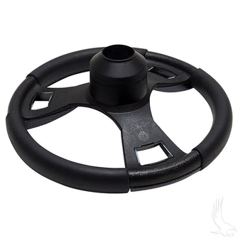 Lakeside Buggies Fontana Steering Wheel, Carbon Fiber, E-Z-Go Hub- ACC-SW154-EZ Lakeside Buggies NEED TO SORT