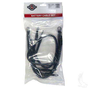 Lakeside Buggies Battery Cable SET, Includes (1) 21" (2) 16" (2) 9" 6 gauge, E-Z-Go Marathon 94 & down- BAT-1003 Lakeside Buggies NEED TO SORT