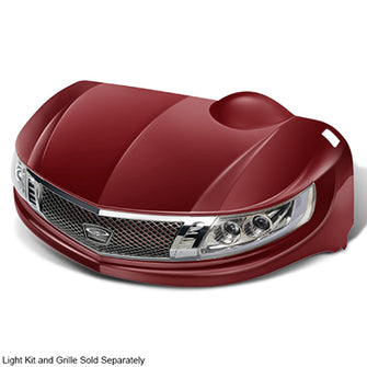 Lakeside Buggies DoubleTake Phoenix Front Cowl, E-Z-Go RXV 08+, Burgundy- BOD-DT0113-BY-F DoubleTake DoubleTake