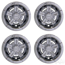 Lakeside Buggies RHOX Wheel Cover, SET OF 4, 10" Vegas Chrome- CAP-0049-4 Rhox Wheel Accessories