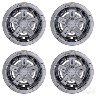 Lakeside Buggies RHOX Wheel Cover, SET OF 4, 10" Vegas Chrome- CAP-0049-4 Rhox Wheel Accessories