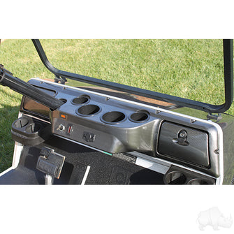 Lakeside Buggies Dash, Carbon Fiber 4 Cup, Club Car DS- DASH-0005A Lakeside Buggies NEED TO SORT