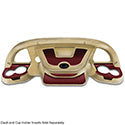 Lakeside Buggies DoubleTake Sentry Dash Center Trim, Universal, Burgundy- DASH-DT0100-BY DoubleTake DoubleTake