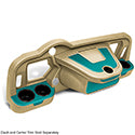 Lakeside Buggies DoubleTake Sentry Dash Cup Holder Trim Set of 2, E-Z-Go RXV 08+, Teal- DASH-DT0113-TL DoubleTake DoubleTake