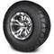 Lakeside Buggies MODZ 10" Vampire Gunmetal Wheels & Street Tires Combo- G1-5102-GM STREET OPTION Modz Tire & Wheel Combos