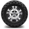 Lakeside Buggies MODZ 10" Vampire Machined Black Wheels & Off-Road Tires Combo- G1-5102-MB OFF-ROAD OPTION Modz Tire & Wheel Combos