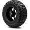 Lakeside Buggies MODZ 12" Ambush Glossy Black Wheels & Off-Road Tires Combo- G1-5200-GB OFF-ROAD OPTION Modz Tire & Wheel Combos