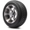 Lakeside Buggies MODZ 12" Ambush Gunmetal Wheels & Street Tires Combo- G1-5200-GM STREET OPTION Modz Tire & Wheel Combos