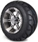 Lakeside Buggies MODZ 12" Ambush Gunmetal Wheels & Street Tires Combo- G1-5200-GM STREET OPTION Modz Tire & Wheel Combos