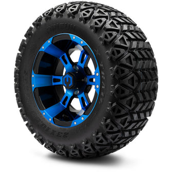 Lakeside Buggies MODZ 12" Ambush Blue and Black Wheels & Off-Road Tires Combo- G1-5200-MBB OFF-ROAD OPTION Modz Tire & Wheel Combos