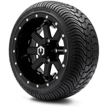 Lakeside Buggies MODZ 12" Assault Glossy Black with Ball Mill Wheels & Street Tires Combo- G1-5201-BB STREET OPTION Modz Tire & Wheel Combos