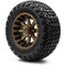 Lakeside Buggies MODZ 12" Assault Matte Bronze Wheels & Off-Road Tires Combo- G1-5201-BRZ OFF-ROAD OPTION Modz Tire & Wheel Combos