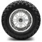 Lakeside Buggies MODZ 12" Assault Chrome Wheels & Off-Road Tires Combo- G1-5201-CM OFF-ROAD OPTION Modz Tire & Wheel Combos