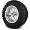 Lakeside Buggies MODZ 12" Assault Chrome Wheels & Off-Road Tires Combo- G1-5201-CM OFF-ROAD OPTION Modz Tire & Wheel Combos