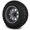 Lakeside Buggies MODZ 12" Assault Matte Gunmetal Wheels & Off-Road Tires Combo- G1-5201-GM OFF-ROAD OPTION Modz Tire & Wheel Combos