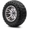 Lakeside Buggies MODZ 12" Assault Machined Gunmetal Wheels & Off-Road Tires Combo- G1-5201-GMF OFF-ROAD OPTION Modz Tire & Wheel Combos