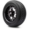 Lakeside Buggies MODZ 12" Vampire Glossy Black Wheels & Street Tires Combo- G1-5202-GB STREET OPTION Modz Tire & Wheel Combos