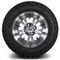 Lakeside Buggies MODZ 12" Vampire Gunmetal Wheels & Off-Road Tires Combo- G1-5202-GM OFF-ROAD OPTION Modz Tire & Wheel Combos