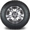 Lakeside Buggies MODZ 12" Vampire Gunmetal Wheels & Street Tires Combo- G1-5202-GM STREET OPTION Modz Tire & Wheel Combos