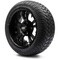 Lakeside Buggies MODZ 12" Vampire Matte Black Wheels & Street Tires Combo- G1-5202-MTB STREET OPTION Modz Tire & Wheel Combos