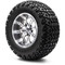 Lakeside Buggies MODZ 12" Tempest Gunmetal Wheels & Off-Road Tires Combo- G1-5203-GM OFF-ROAD OPTION Modz Tire & Wheel Combos