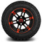 Lakeside Buggies MODZ 12" Aftershock Red and Black Wheels & Off-Road Tires Combo- G1-5210-MBR OFF-ROAD OPTION Modz Tire & Wheel Combos