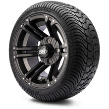 Lakeside Buggies MODZ 12" Enforcer Matte Black Wheels & Street Tires Combo- G1-5211-MTB STREET OPTION Modz Tire & Wheel Combos