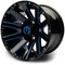 Lakeside Buggies MODZ Mauler Blue & Black 12" Golf Cart Wheel- G1-5212-BBB Modz Wheels