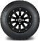 Lakeside Buggies MODZ 12" Bomber Matte Black Wheels & Street Tires Combo- G1-5215-MTB STREET OPTION Modz Tire & Wheel Combos