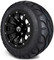 Lakeside Buggies MODZ 12" Bomber Matte Black Wheels & Street Tires Combo- G1-5215-MTB STREET OPTION Modz Tire & Wheel Combos