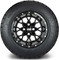 Lakeside Buggies MODZ 12" Vortex Glossy Black Wheels & Street Tires Combo- G1-5216-GB STREET OPTION Modz Tire & Wheel Combos