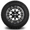 Lakeside Buggies MODZ 12" Vortex Matte Black Wheels & Off-Road Tires Combo- G1-5216-MTB OFF-ROAD OPTION Modz Tire & Wheel Combos