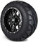 Lakeside Buggies MODZ 12" Vortex Matte Black Wheels & Street Tires Combo- G1-5216-MTB STREET OPTION Modz Tire & Wheel Combos