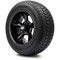 Lakeside Buggies MODZ 12" Godfather Glossy Black Wheels & Street Tires Combo- G1-5218-GB STREET OPTION Modz Tire & Wheel Combos