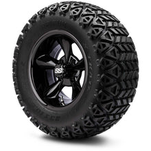 Lakeside Buggies MODZ 12" Godfather Glossy Black Wheels & Off-Road Tires Combo- G1-5218-GB OFF-ROAD OPTION Modz Tire & Wheel Combos