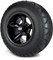 Lakeside Buggies MODZ 12" Godfather Glossy Black Wheels & Street Tires Combo- G1-5218-GB STREET OPTION Modz Tire & Wheel Combos