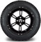 Lakeside Buggies MODZ 14" Ambush Glossy Black Wheels & Street Tires Combo- G1-5400-GB STREET OPTION Modz Tire & Wheel Combos