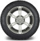 Lakeside Buggies MODZ 14" Ambush Gunmetal Wheels & Street Tires Combo- G1-5400-GM STREET OPTION Modz Tire & Wheel Combos