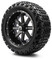 Lakeside Buggies MODZ 14" Assault Glossy Black with Ball Mill Wheels & Off-Road Tires Combo- G1-5401-BB OFF-ROAD OPTION Modz Tire & Wheel Combos