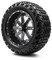 Lakeside Buggies MODZ 14" Assault Matte Black with Ball Mill Wheels & Off-Road Tires Combo- G1-5401-MTB OFF-ROAD OPTION Modz Tire & Wheel Combos