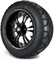 Lakeside Buggies MODZ 14" Vampire Glossy Black Wheels & Street Tires Combo- G1-5402-GB STREET OPTION Modz Tire & Wheel Combos