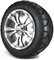 Lakeside Buggies MODZ 14" Vampire Gunmetal Wheels & Street Tires Combo- G1-5402-GM STREET OPTION Modz Tire & Wheel Combos