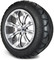 Lakeside Buggies MODZ 14" Tempest Gunmetal Wheels & Street Tires Combo- G1-5403-GM STREET OPTION Modz Tire & Wheel Combos