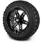 Lakeside Buggies MODZ 14" Reef Glossy Black Wheels & Off-Road Tires Combo- G1-5409-GB OFF-ROAD OPTION Modz Tire & Wheel Combos