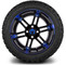 Lakeside Buggies MODZ 14" Aftershock Blue and Black Wheels & Off-Road Tires Combo- G1-5410-MBB OFF-ROAD OPTION Modz Tire & Wheel Combos